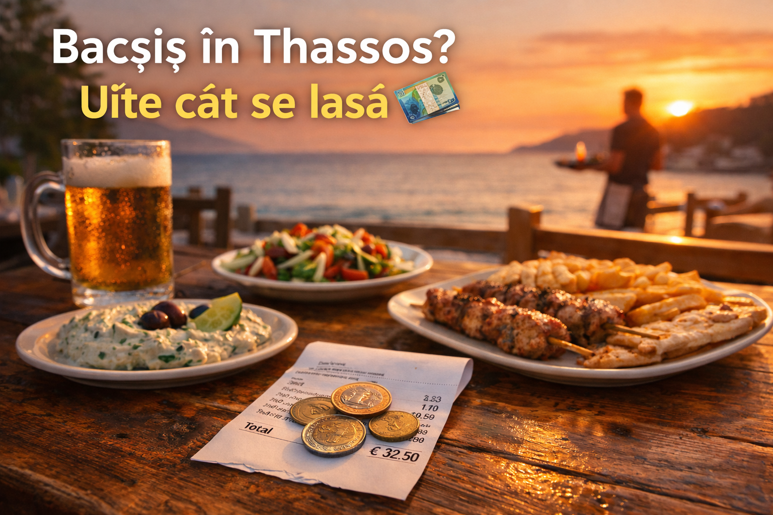Bacșiș în Thassos – cât se lasă și când — articol Thassos.online