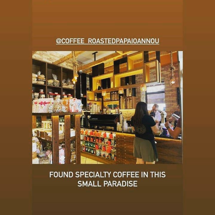 Raw Cherry Papaioannou Coffee Roastery -Take Away Coffee — Cafenele în Thassos
