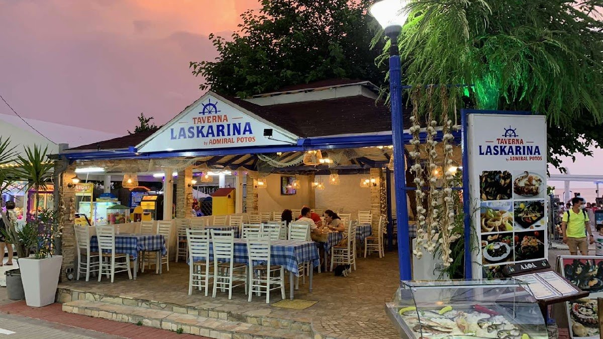 Laskarina restaurant, Thassos